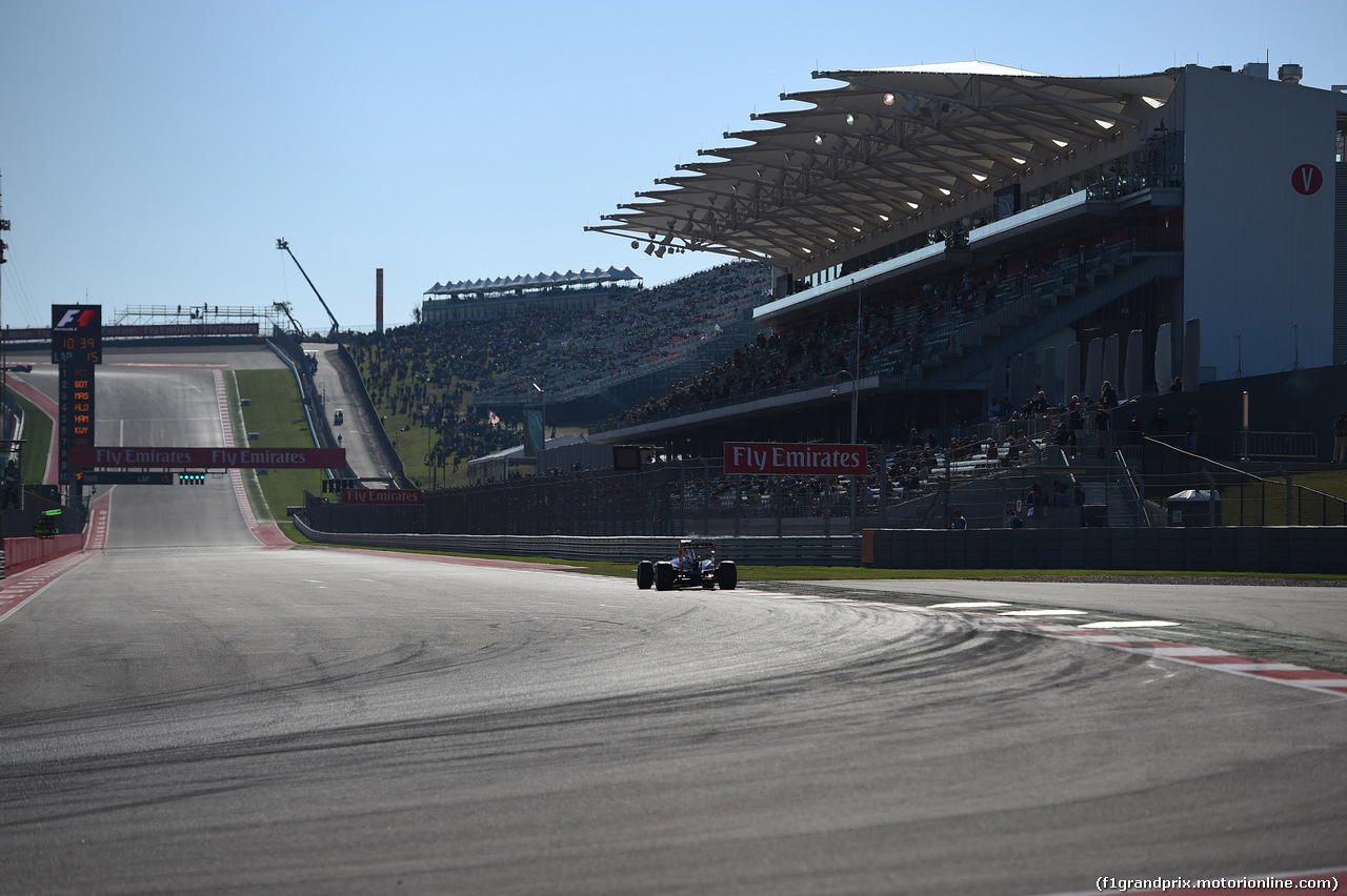 GP USA, 01.11.2014 - Prove Libere 3, Sebastian Vettel (GER) Red Bull Racing RB10