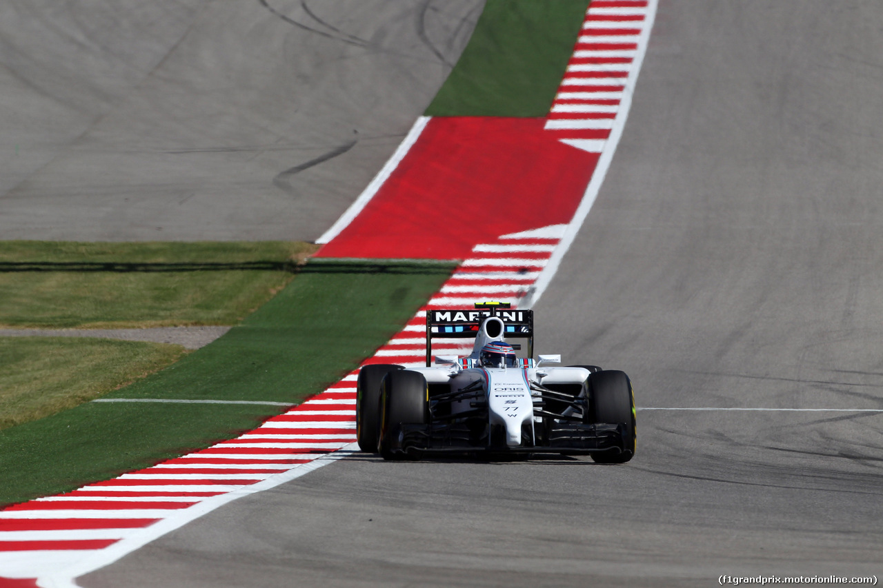 GP USA, 01.11.2014 - Qualifiche, Valtteri Bottas (FIN) Williams F1 Team FW36