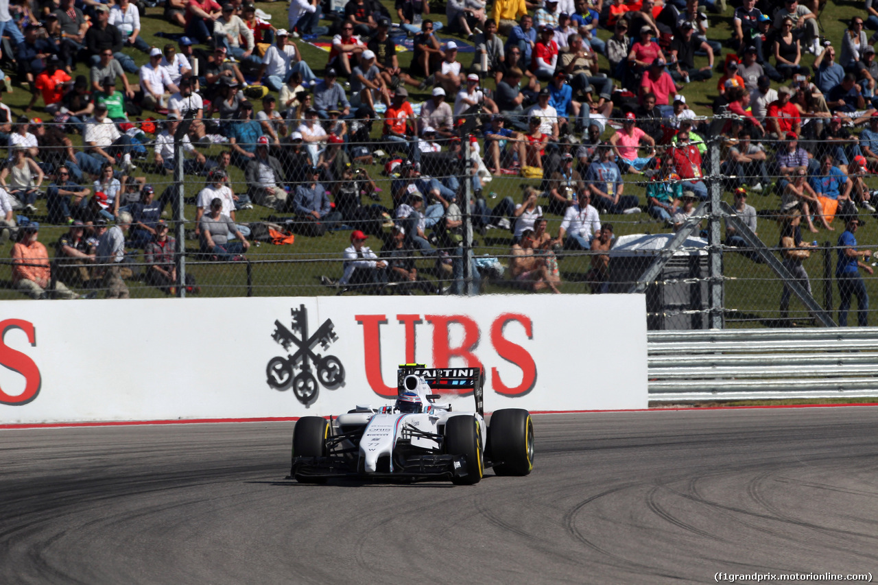 GP USA, 01.11.2014 - Qualifiche, Valtteri Bottas (FIN) Williams F1 Team FW36