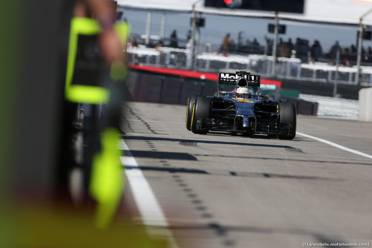 GP USA, 01.11.2014 - Qualifiche, Kevin Magnussen (DEN) McLaren Mercedes MP4-29