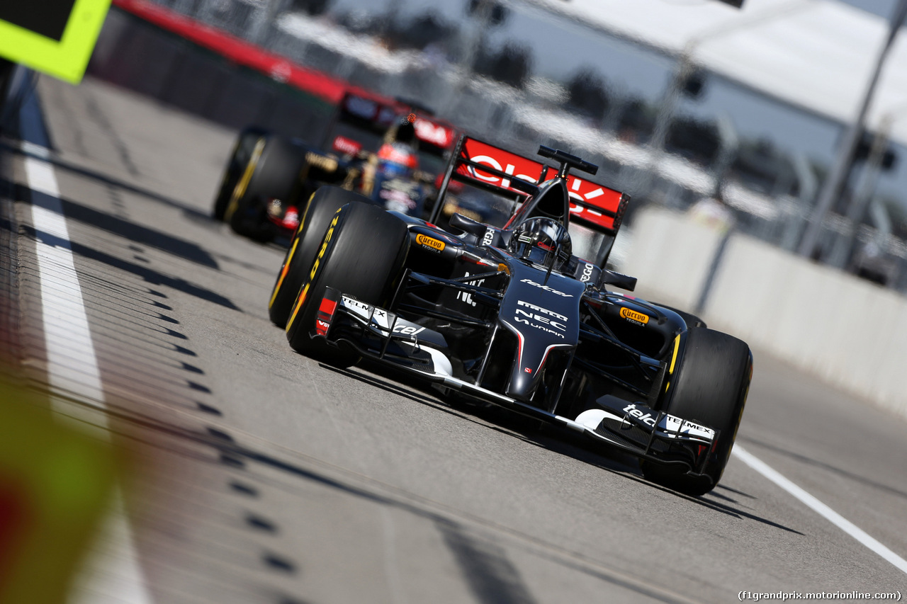 GP USA, 01.11.2014 - Qualifiche, Adrian Sutil (GER) Sauber F1 Team C33