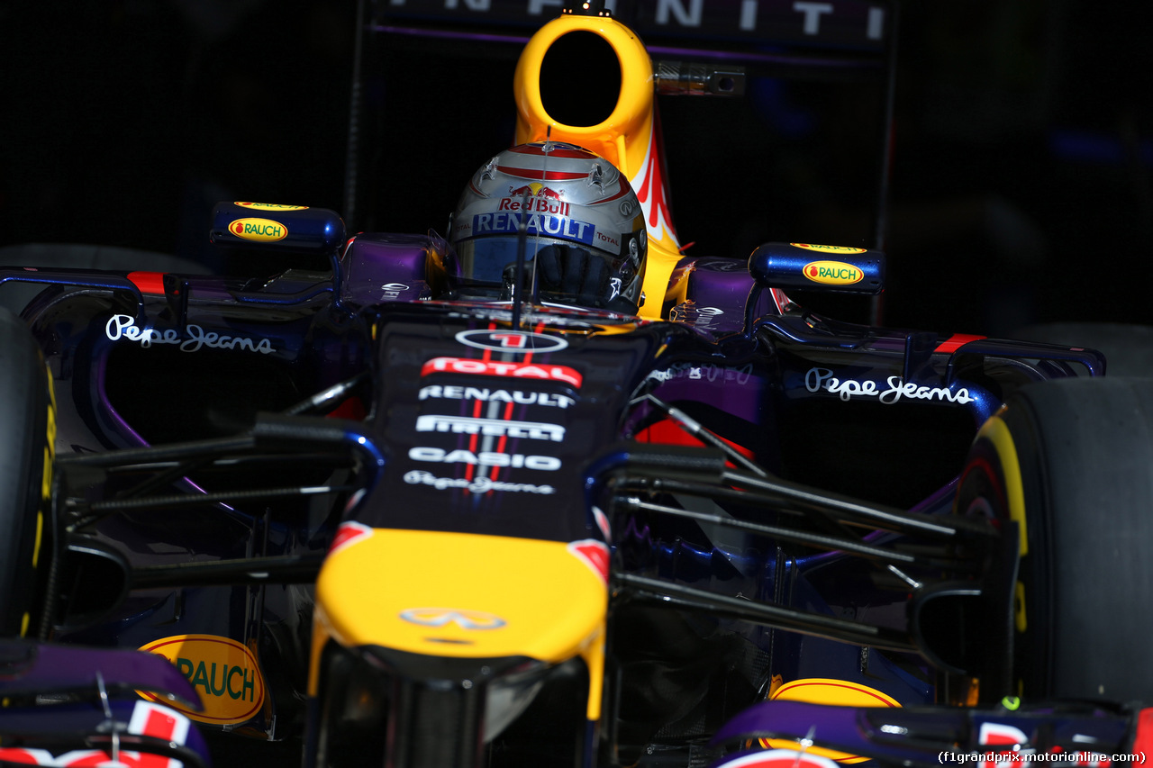 GP USA, 01.11.2014 - Qualifiche, Sebastian Vettel (GER) Red Bull Racing RB10