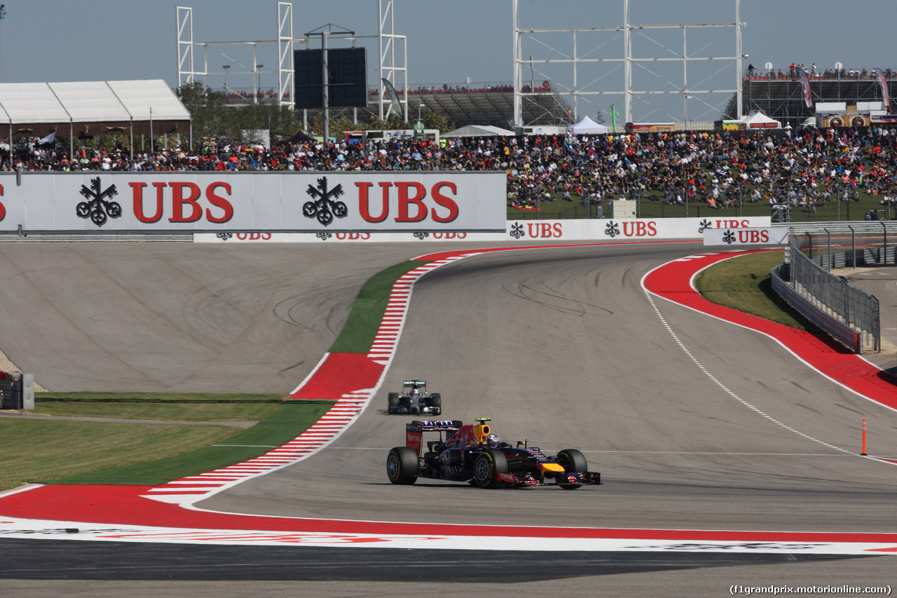 GP USA, 01.11.2014 - Qualifiche, Daniel Ricciardo (AUS) Red Bull Racing RB10