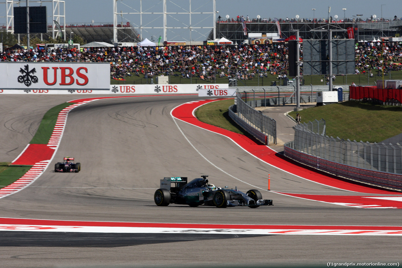 GP USA, 01.11.2014 - Qualifiche, Lewis Hamilton (GBR) Mercedes AMG F1 W05