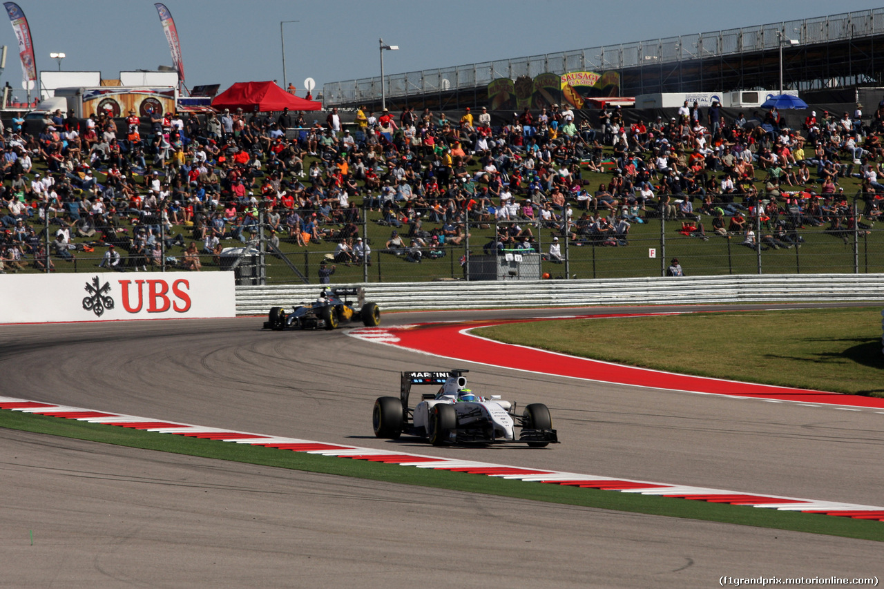 GP USA, 01.11.2014 - Qualifiche, Felipe Massa (BRA) Williams F1 Team FW36