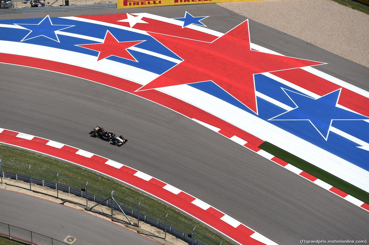 GP USA, 01.11.2014 - Qualifiche, Sergio Perez (MEX) Sahara Force India F1 VJM07