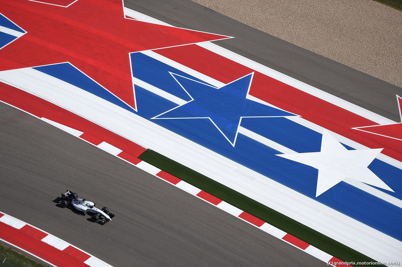 GP USA, 01.11.2014 - Qualifiche, Felipe Massa (BRA) Williams F1 Team FW36