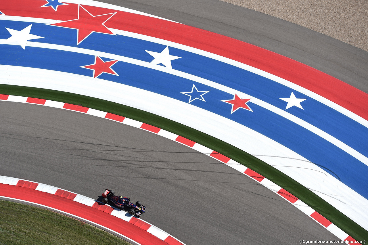 GP USA, 01.11.2014 - Qualifiche, Daniil Kvyat (RUS) Scuderia Toro Rosso STR9