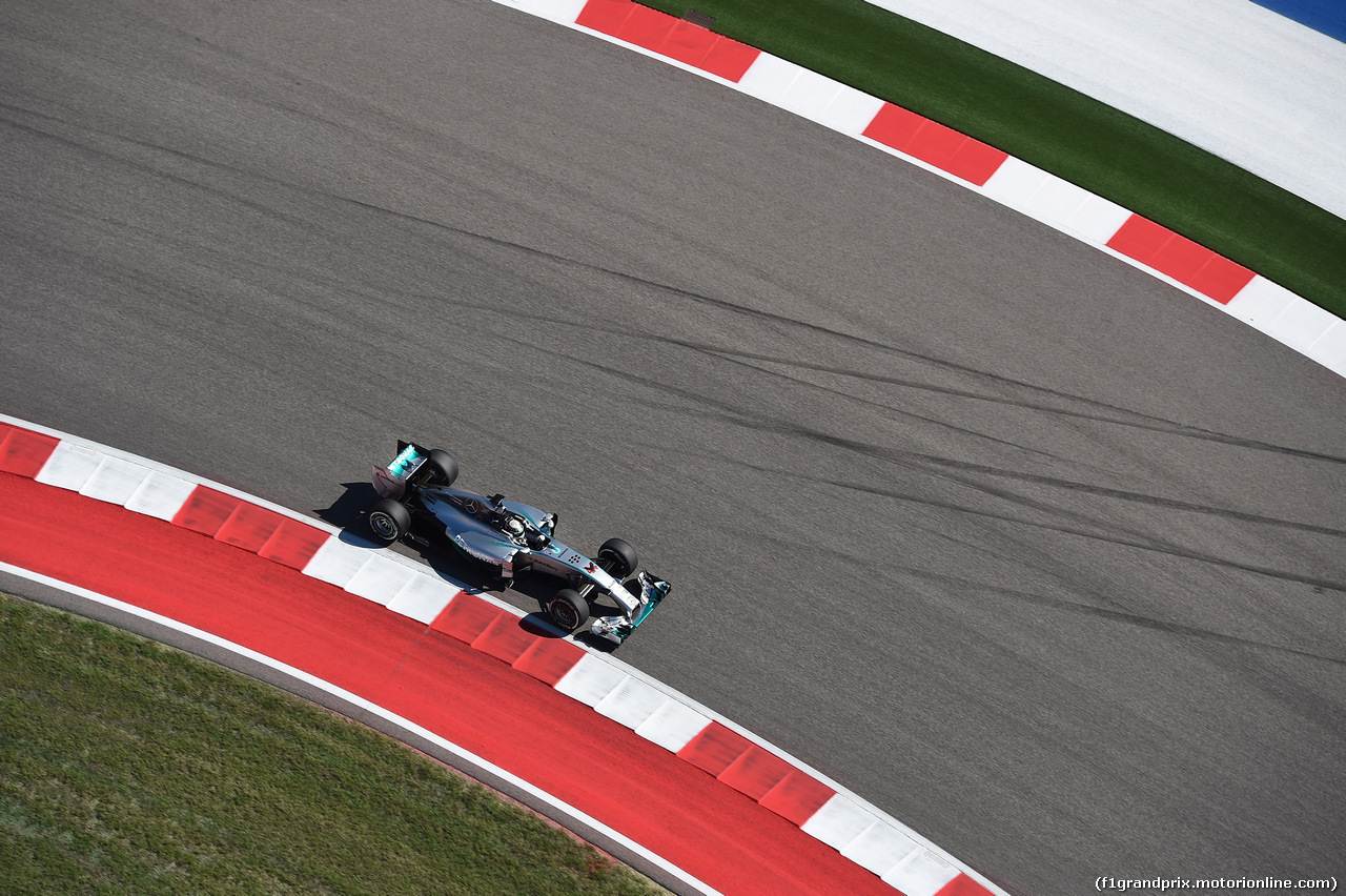 GP USA, 01.11.2014 - Qualifiche, Lewis Hamilton (GBR) Mercedes AMG F1 W05