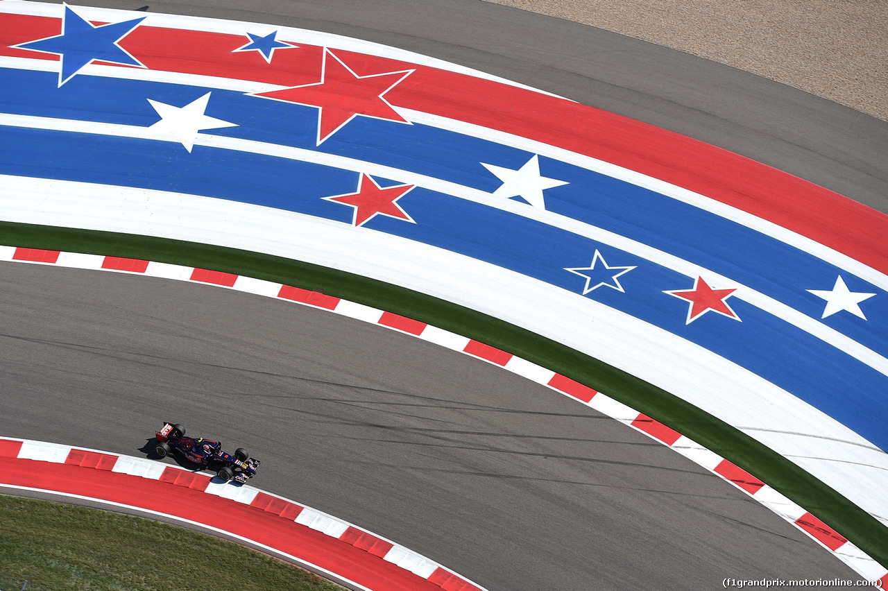 GP USA, 01.11.2014 - Qualifiche, Daniil Kvyat (RUS) Scuderia Toro Rosso STR9