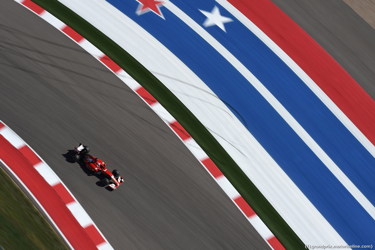 GP USA, 01.11.2014 - Qualifiche, Fernando Alonso (ESP) Ferrari F14-T