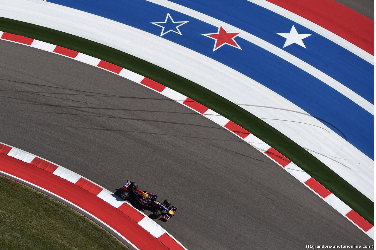 GP USA, 01.11.2014 - Qualifiche, Daniel Ricciardo (AUS) Red Bull Racing RB10