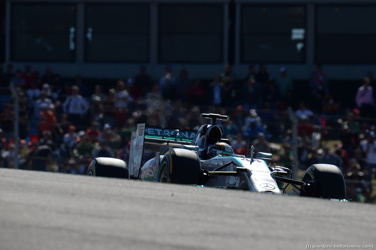 GP USA, 01.11.2014 - Qualifiche, Lewis Hamilton (GBR) Mercedes AMG F1 W05