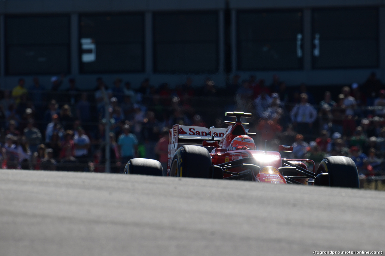 GP USA, 01.11.2014 - Qualifiche, Kimi Raikkonen (FIN) Ferrari F14-T