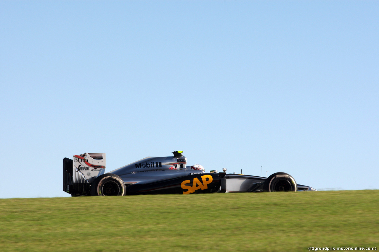GP USA, 31.10.2014 - Prove Libere 1, Kevin Magnussen (DEN) McLaren Mercedes MP4-29