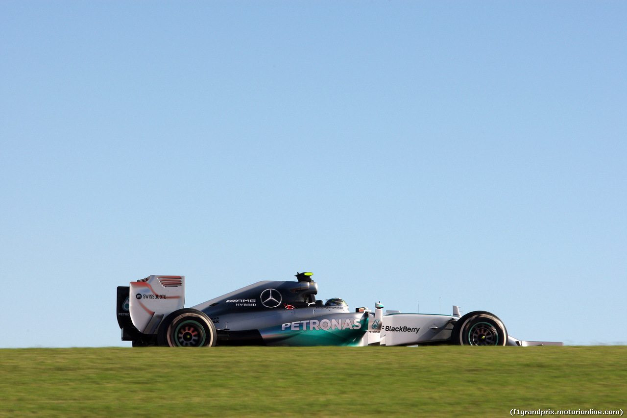 GP USA, 31.10.2014 - Prove Libere 1, Nico Rosberg (GER) Mercedes AMG F1 W05