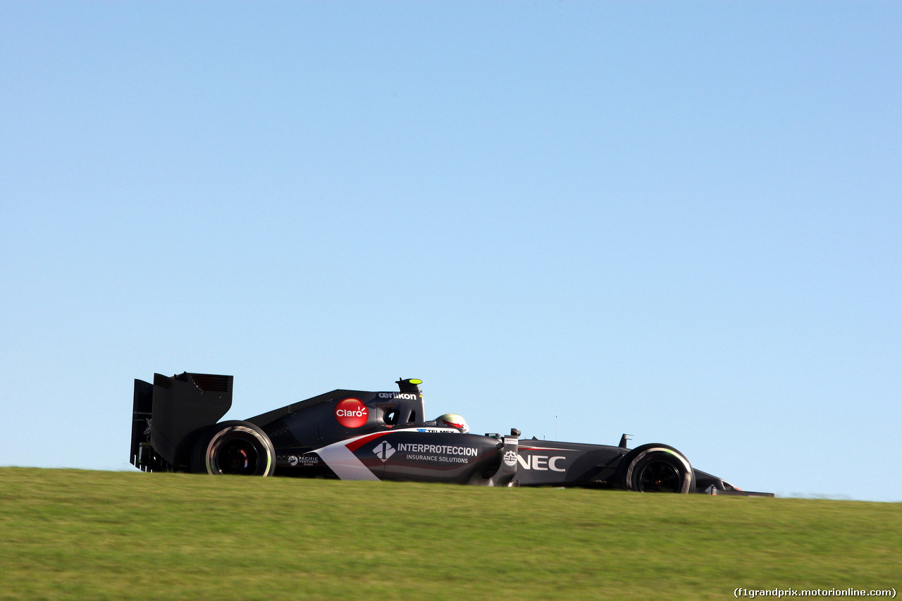 GP USA, 31.10.2014 - Prove Libere 1, Esteban Gutierrez (MEX), Sauber F1 Team C33