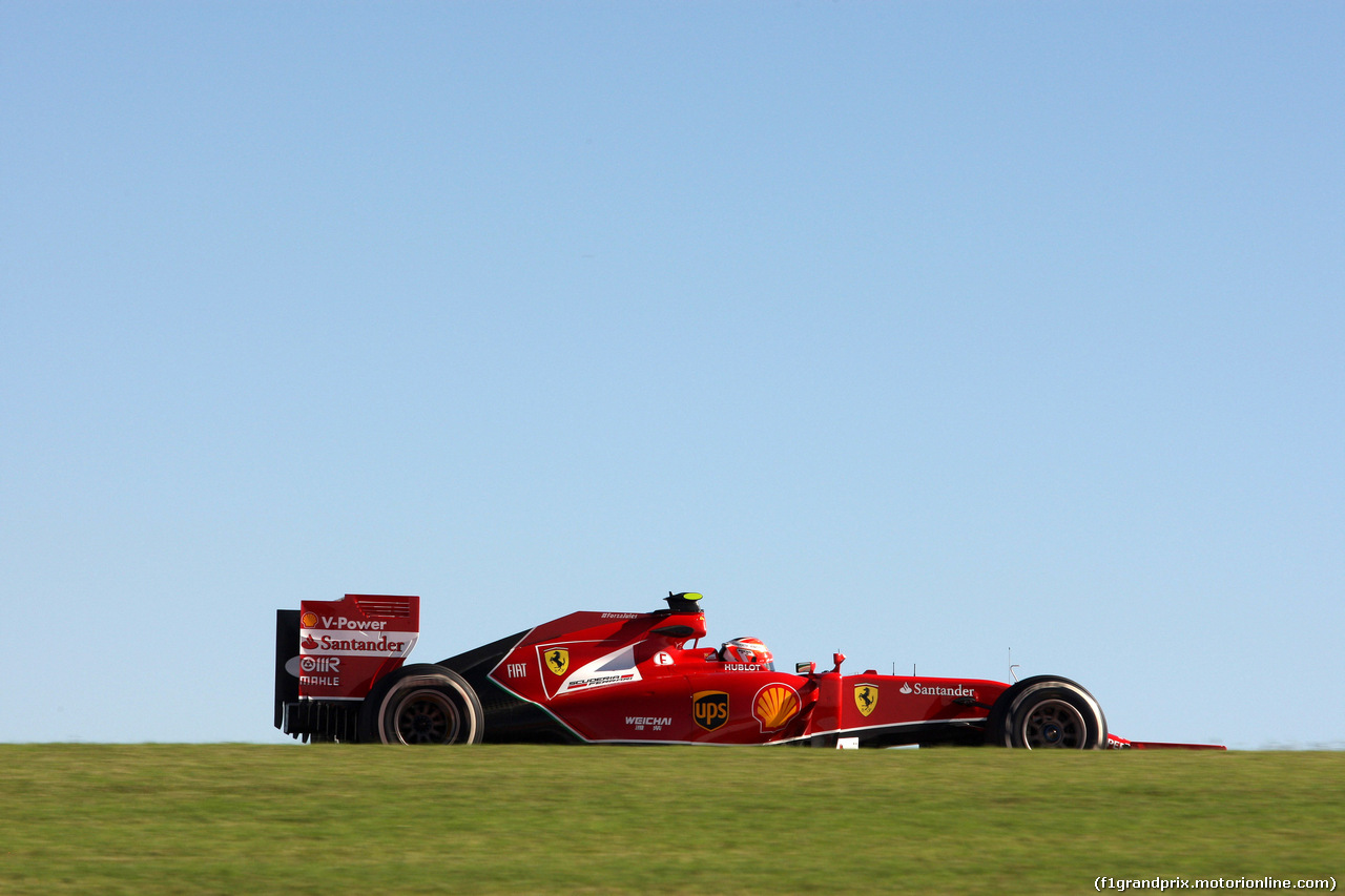 GP USA, 31.10.2014 - Prove Libere 1, Kimi Raikkonen (FIN) Ferrari F14-T