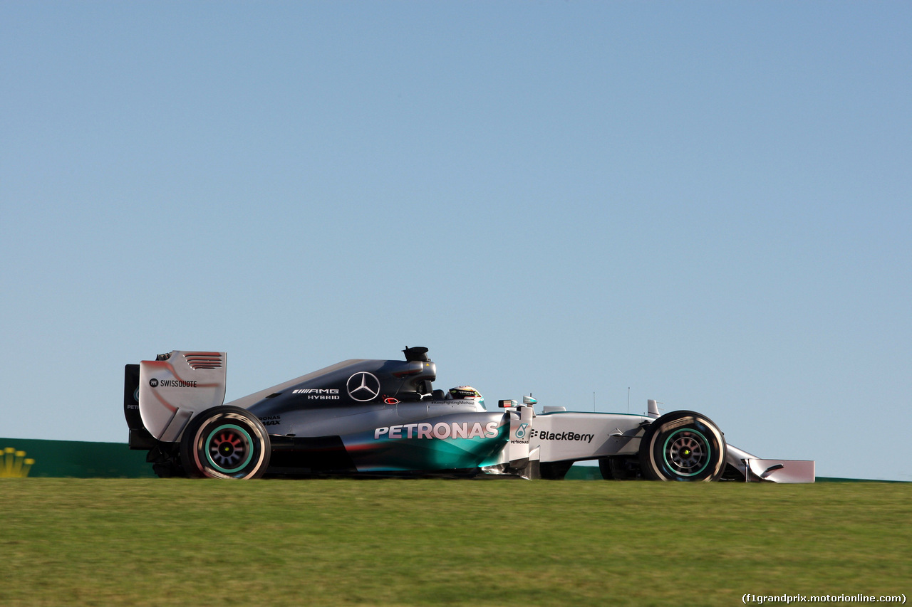 GP USA, 31.10.2014 - Prove Libere 1, Lewis Hamilton (GBR) Mercedes AMG F1 W05