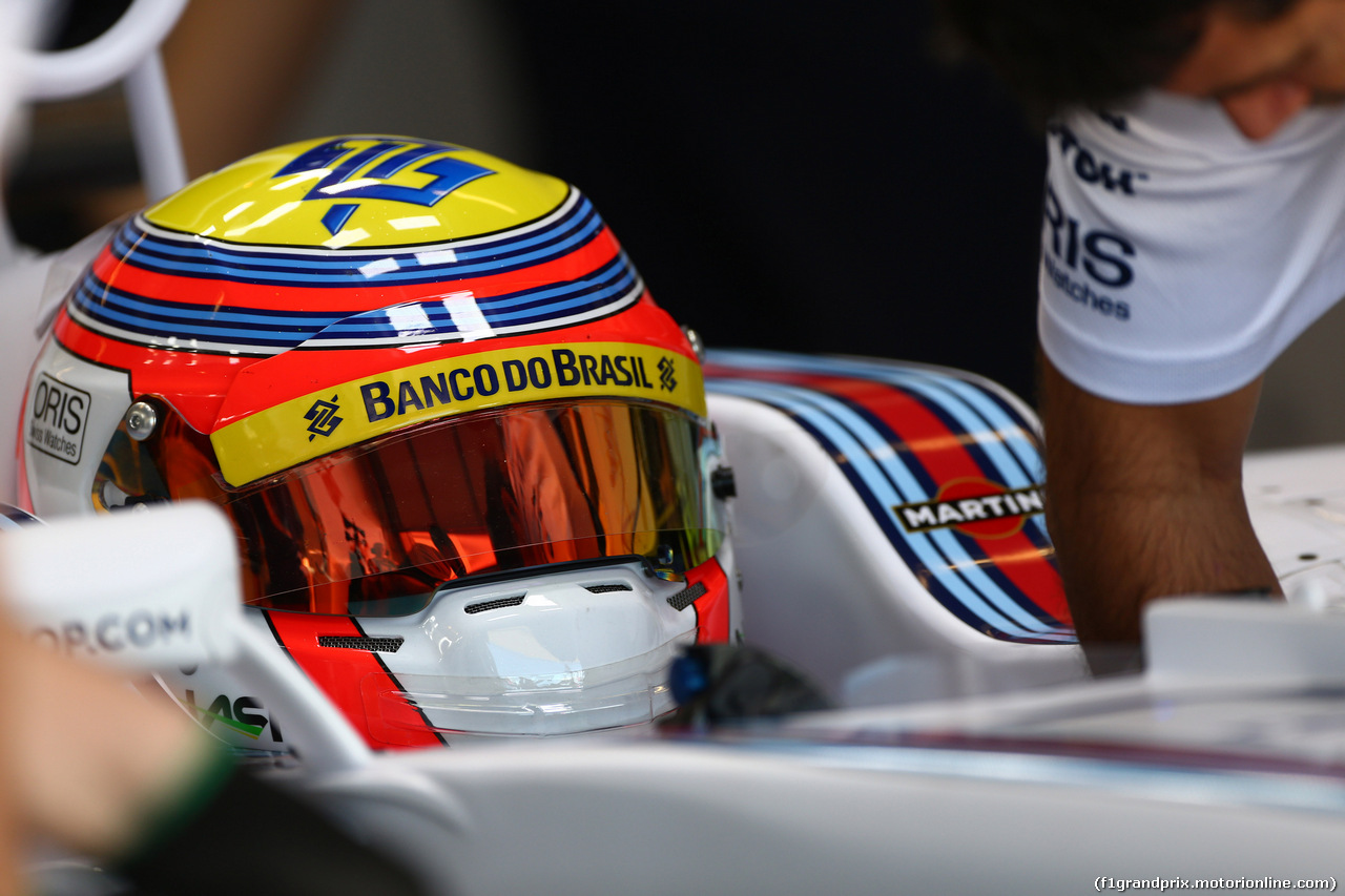 GP USA, 31.10.2014 - Prove Libere 1, Felipe Nasr (BRA) Williams Test e Reserve Driver