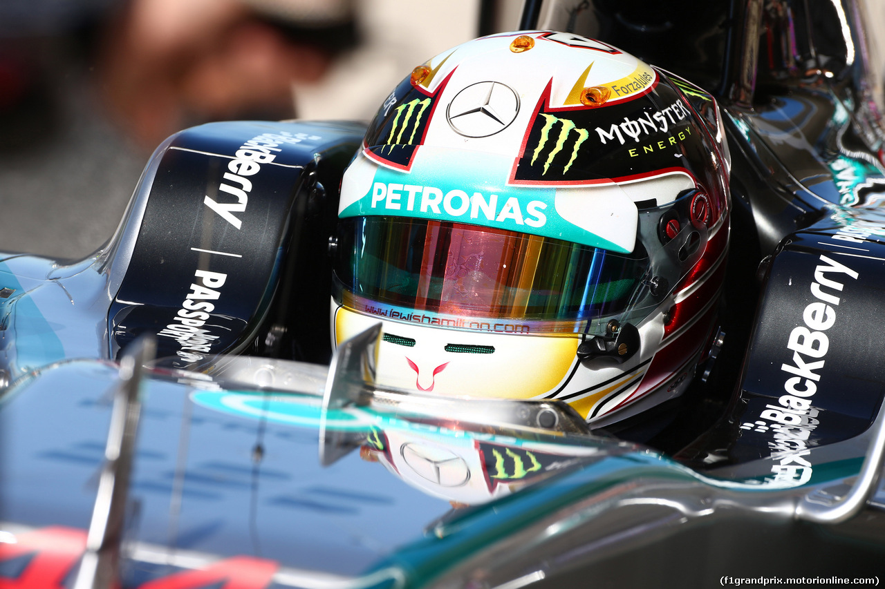 GP USA, 31.10.2014 - Prove Libere 1, Lewis Hamilton (GBR) Mercedes AMG F1 W05