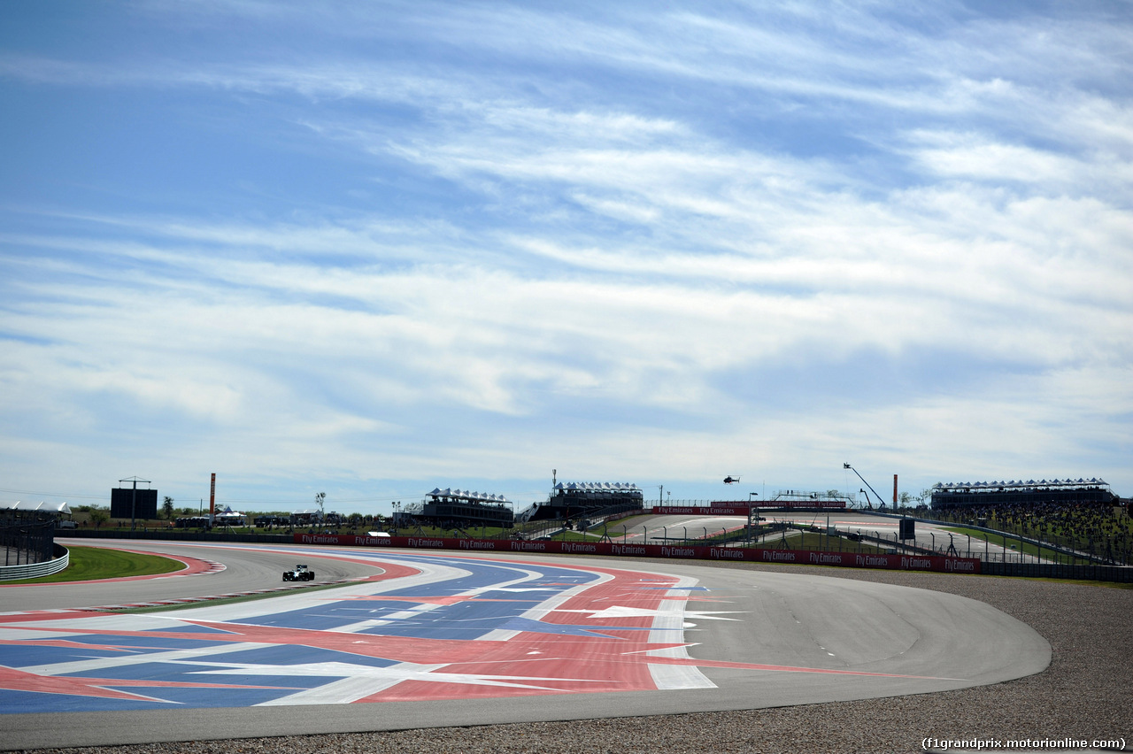 GP USA, 31.10.2014 - Prove Libere 1, Nico Rosberg (GER) Mercedes AMG F1 W05