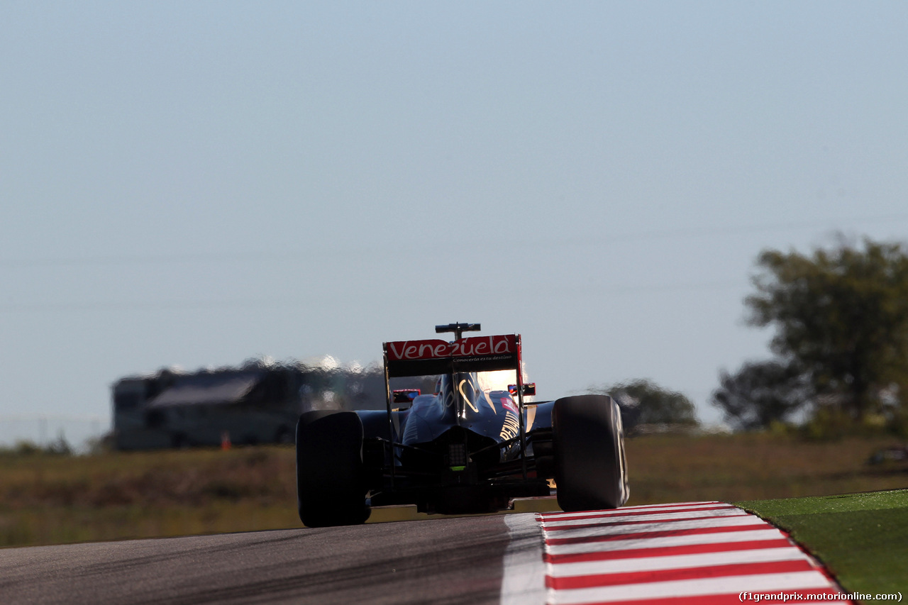 GP USA, 31.10.2014 - Prove Libere 1, Romain Grosjean (FRA) Lotus F1 Team E22