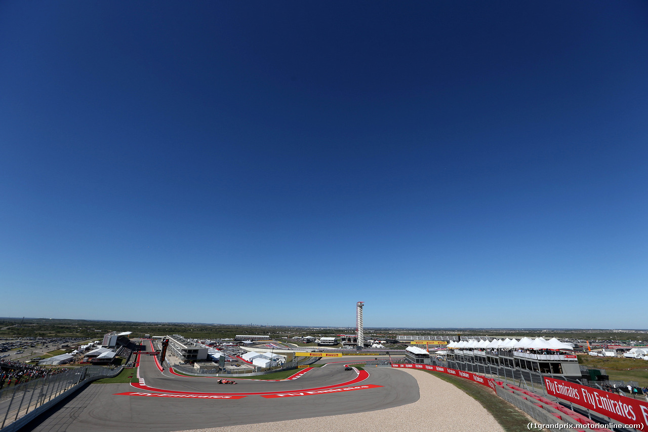 GP USA, 31.10.2014 - Prove Libere 2, Kimi Raikkonen (FIN) Ferrari F14-T