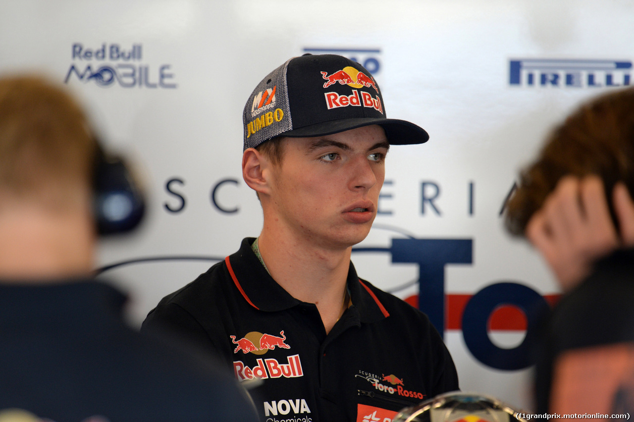 GP USA, 31.10.2014 - Prove Libere 2, Max Verstappen (NED) Scuderia Toro Rosso STR9