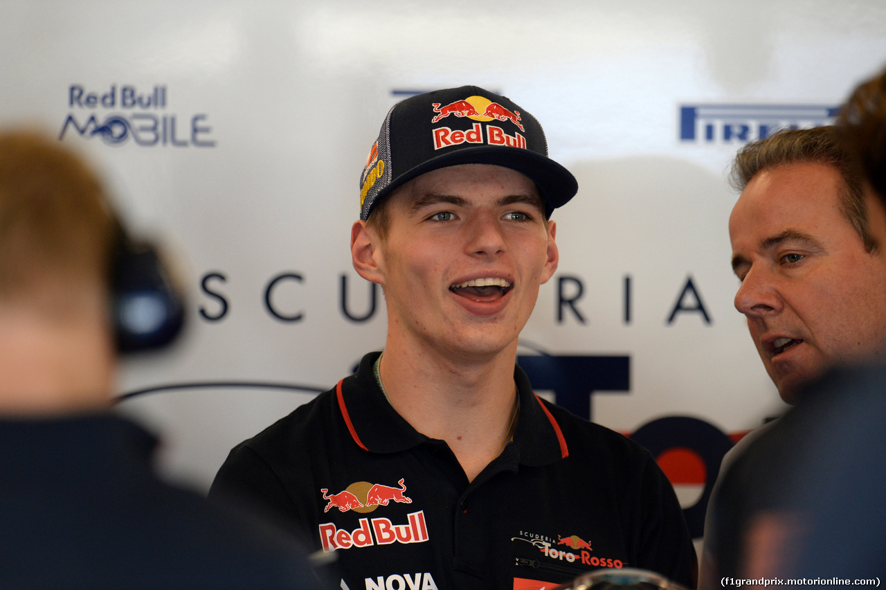 GP USA, 31.10.2014 - Prove Libere 2, Max Verstappen (NED) Scuderia Toro Rosso STR9