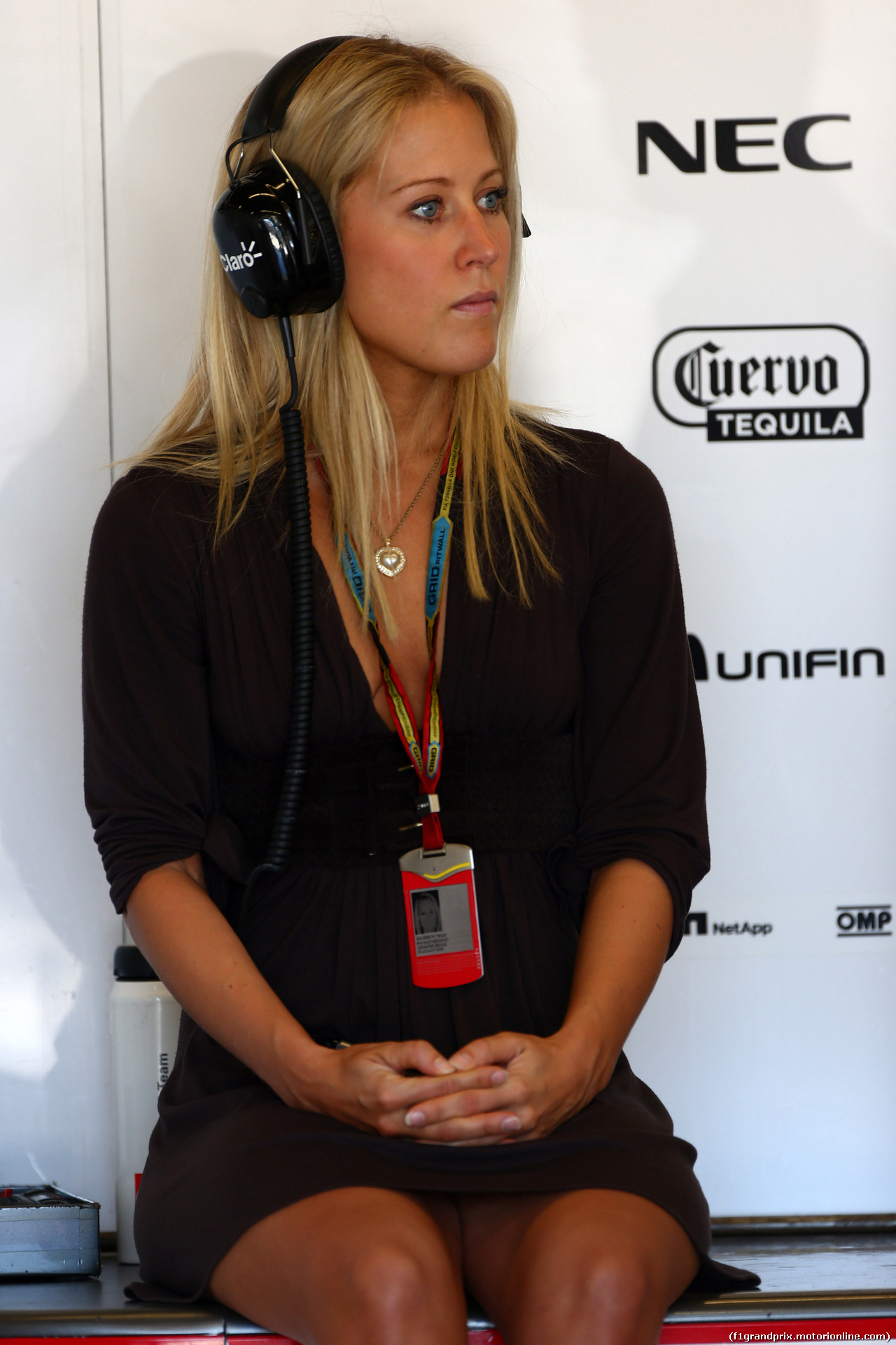 GP USA, 31.10.2014 - Prove Libere 2, Jennifer Becks, girlfriend of Adrian Sutil (GER) Sauber F1 Team C33