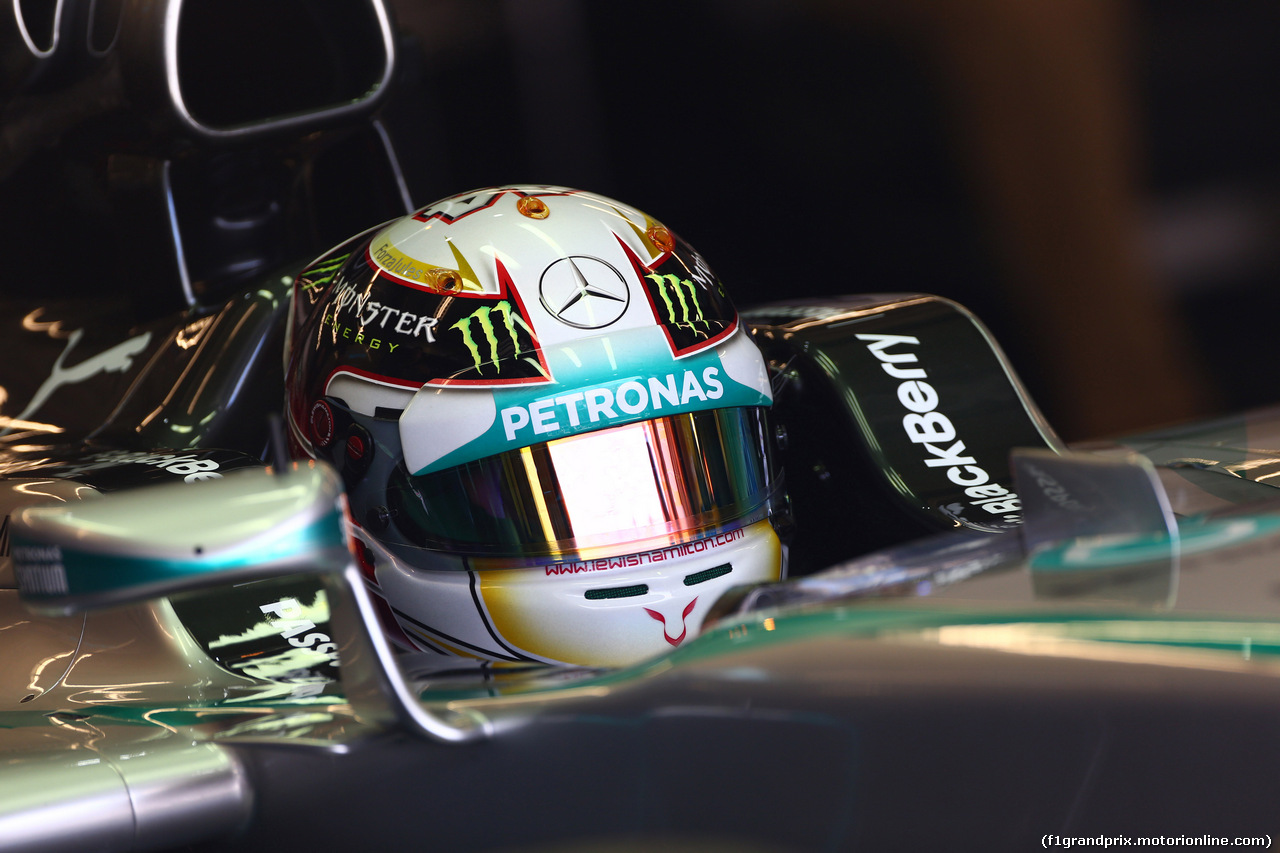 GP USA, 31.10.2014 - Prove Libere 2, Lewis Hamilton (GBR) Mercedes AMG F1 W05