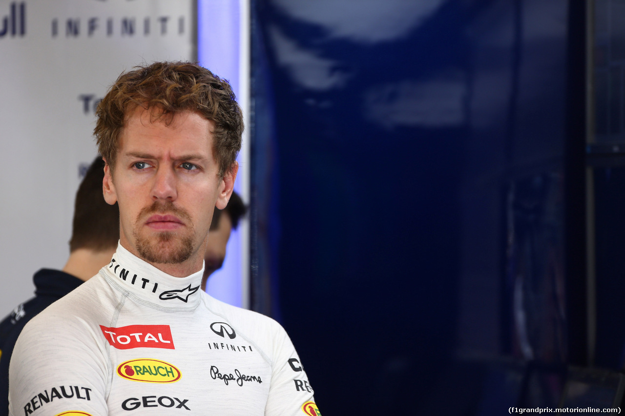 GP USA, 31.10.2014 - Prove Libere 2, Sebastian Vettel (GER) Red Bull Racing RB10