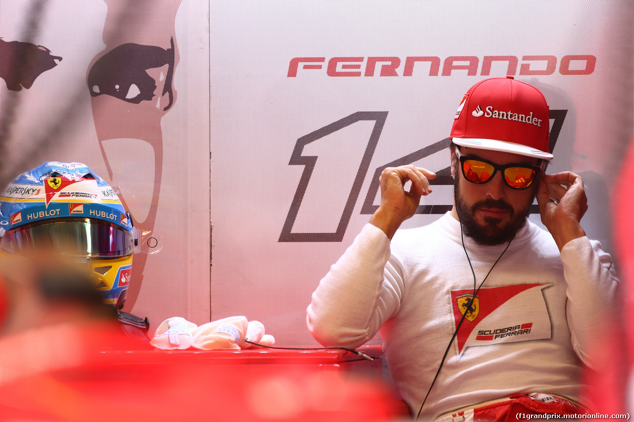 GP USA, 31.10.2014 - Prove Libere 2, Fernando Alonso (ESP) Ferrari F14-T