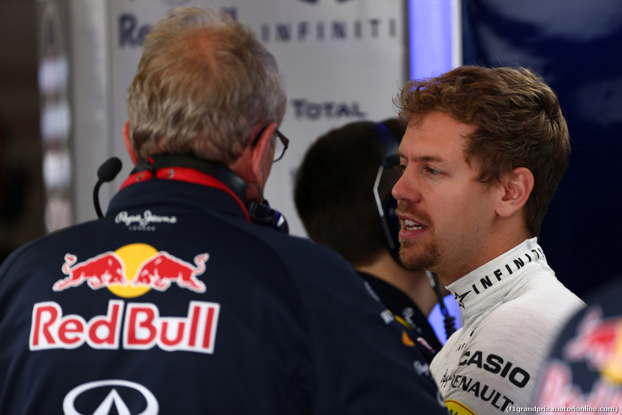 GP USA, 31.10.2014 - Prove Libere 2, Sebastian Vettel (GER) Red Bull Racing RB10