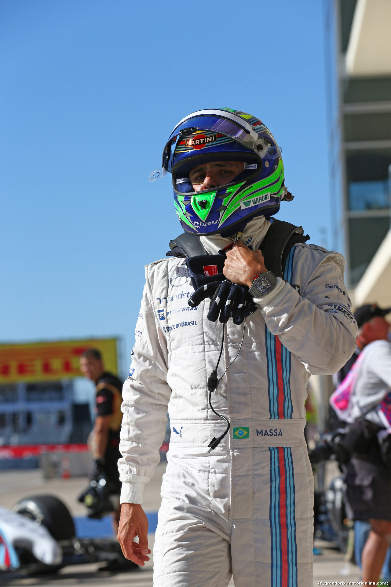 GP USA, 31.10.2014 - Prove Libere 2, Felipe Massa (BRA) Williams F1 Team FW36