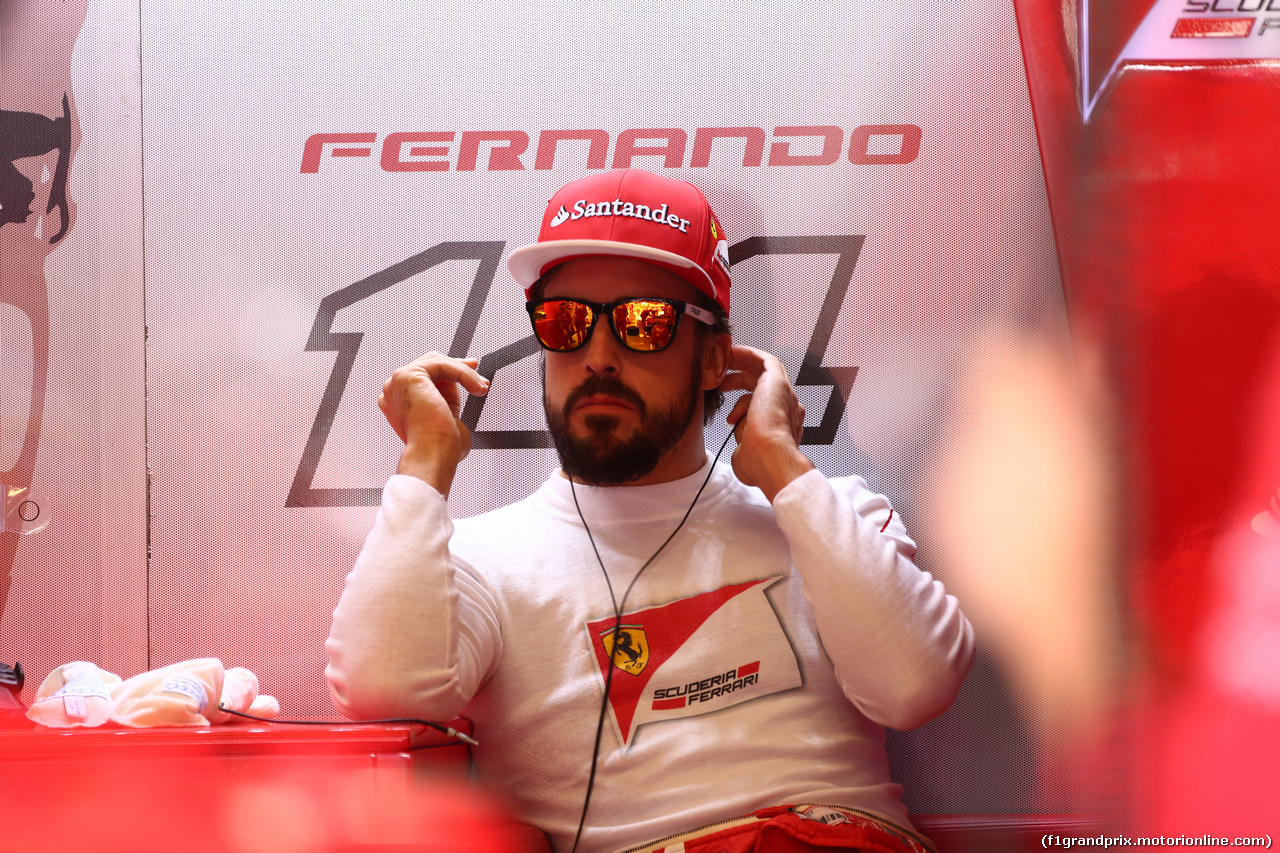 GP USA, 31.10.2014 - Prove Libere 2, Fernando Alonso (ESP) Ferrari F14-T