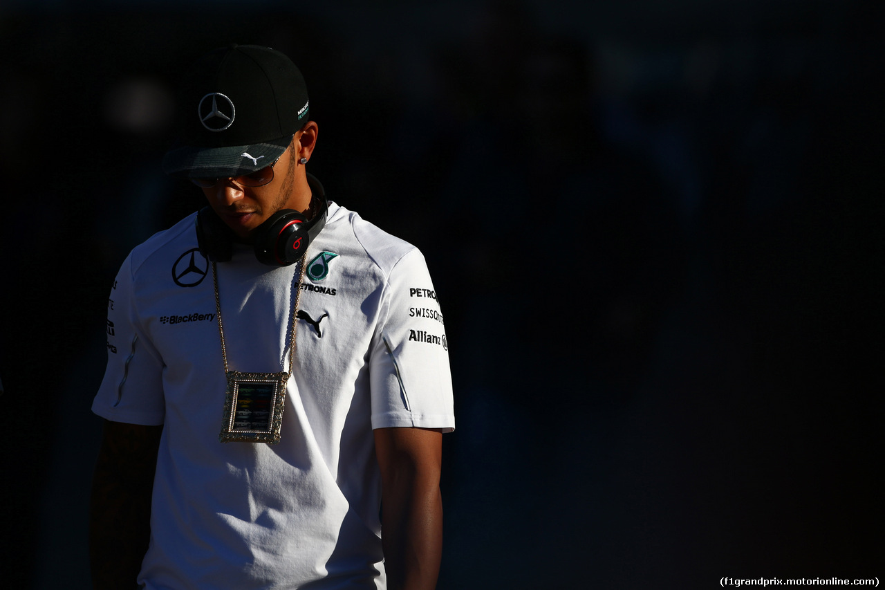 GP USA, 31.10.2014 - Lewis Hamilton (GBR) Mercedes AMG F1 W05