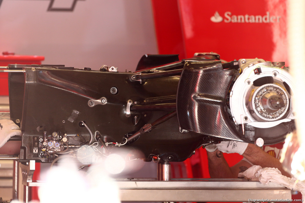 GP USA, 31.10.2014 - Ferrari F14-T, detail