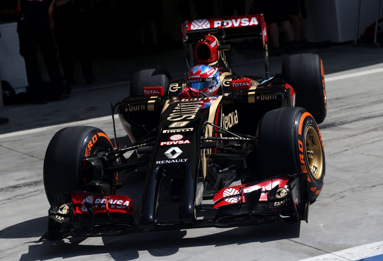 LOTUS F1 E22, Romain Grosjean (FRA), Lotus F1 Team 
20.02.2014. Formula One Testing, Bahrain Test One, Day Two, Sakhir, Bahrain.