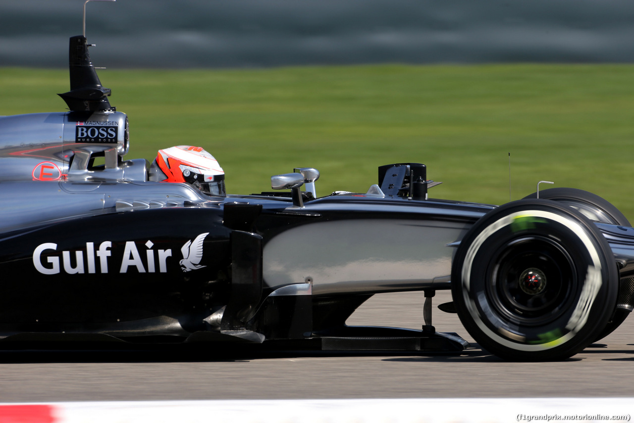 TEST BAHRAIN 08 APRILE, Kevin Magnussen (DEN), McLaren F1 
08.04.2014. Formula One Testing, Bahrain Test, Day One, Sakhir, Bahrain.