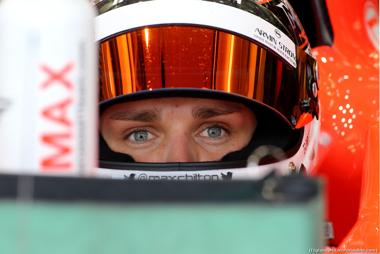 TEST BAHRAIN 08 APRILE, Max Chilton (GBR), Marussia F1 Team 
08.04.2014. Formula One Testing, Bahrain Test, Day One, Sakhir, Bahrain.