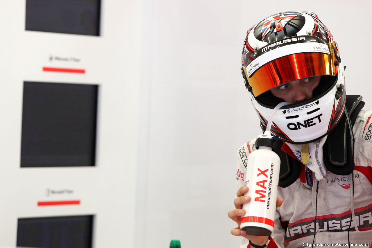 TEST BAHRAIN 08 APRILE, Max Chilton (GBR), Marussia F1 Team 
08.04.2014. Formula One Testing, Bahrain Test, Day One, Sakhir, Bahrain.
