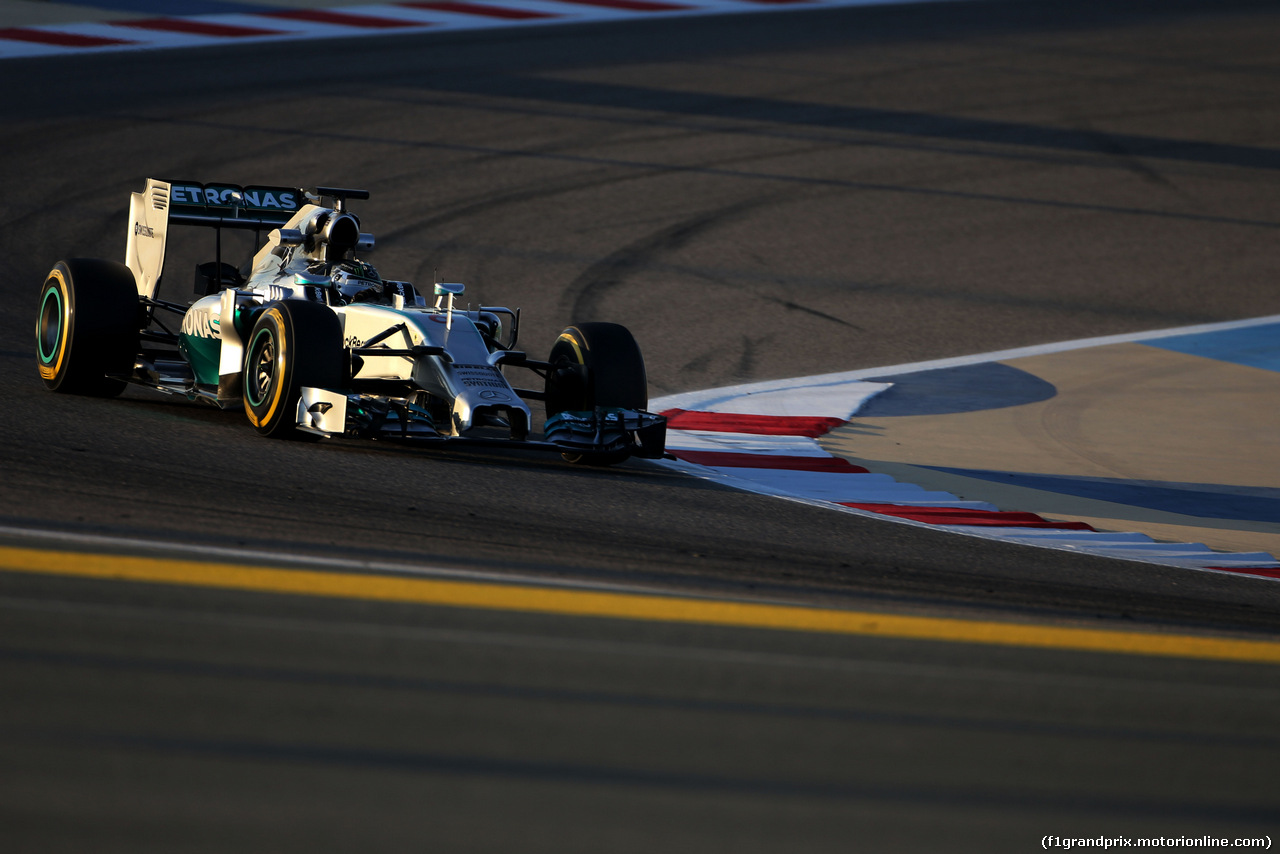 TEST BAHRAIN 08 APRILE, Nico Rosberg (GER), Mercedes AMG F1 Team 
08.04.2014. Formula One Testing, Bahrain Test, Day One, Sakhir, Bahrain.