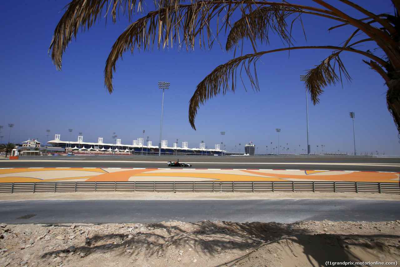 TEST BAHRAIN 09 APRILE, Sergio Perez (MEX), Sahara Force India 
09.04.2014. Formula One Testing, Bahrain Test, Day Two, Sakhir, Bahrain.
