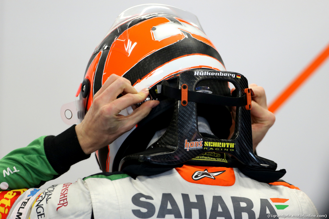 TEST BARCELLONA 13 MAGGIO, Nico Hulkenberg (GER), Sahara Force India 
13.05.2014. Formula One Testing, Barcelona, Spain, Day One.