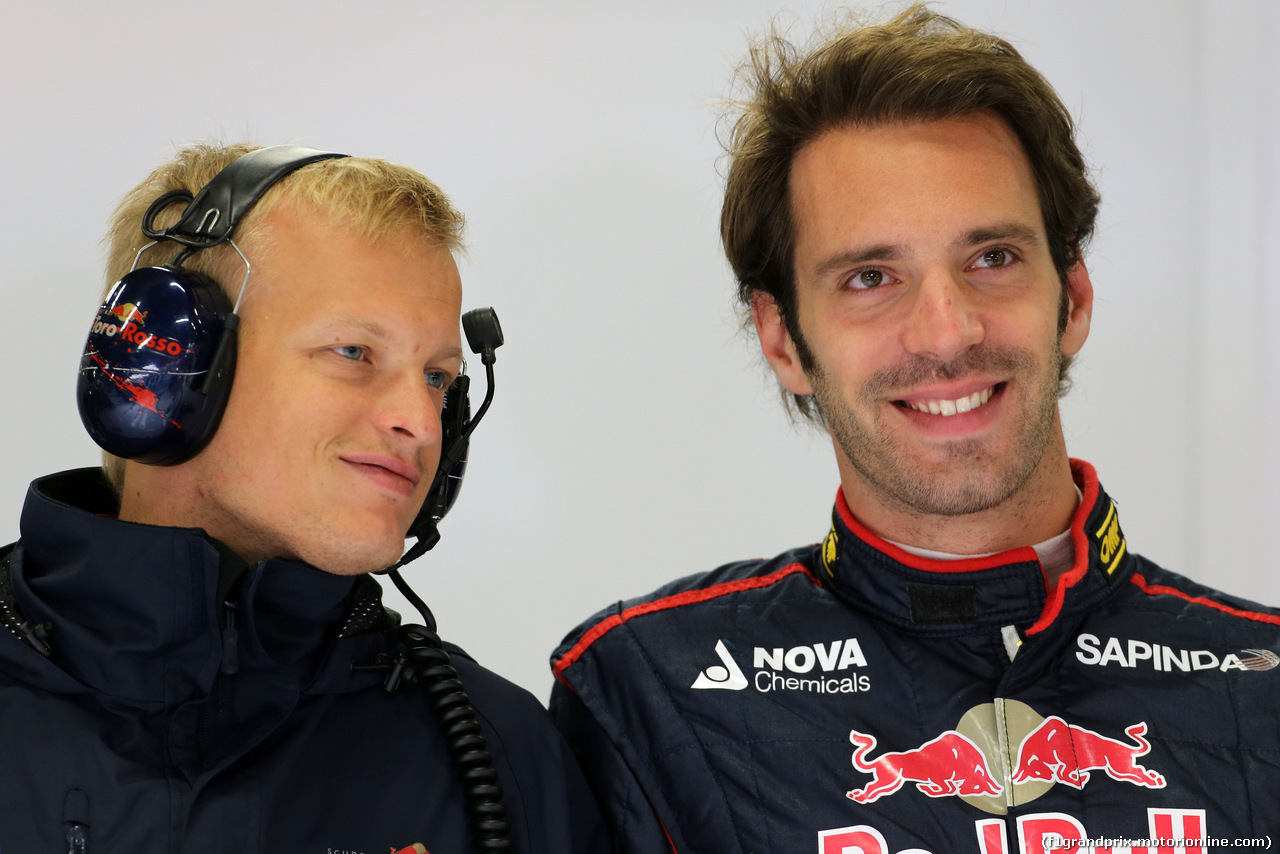 TEST BARCELLONA 13 MAGGIO, Jean-Eric Vergne (FRA), Scuderia Toro Rosso  
13.05.2014. Formula One Testing, Barcelona, Spain, Day One.