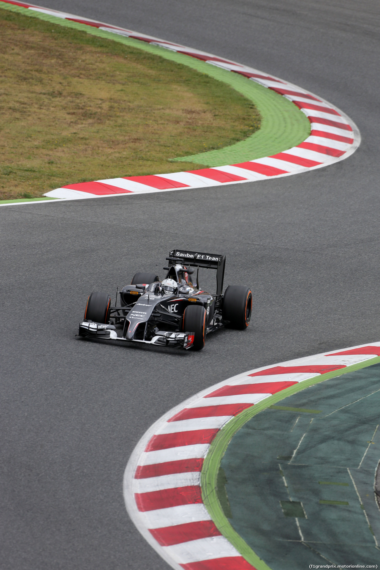 TEST BARCELLONA 13 MAGGIO, Giedo van der Garde (NDL), third driver, Sauber F1 Team  
13.05.2014. Formula One Testing, Barcelona, Spain, Day One.