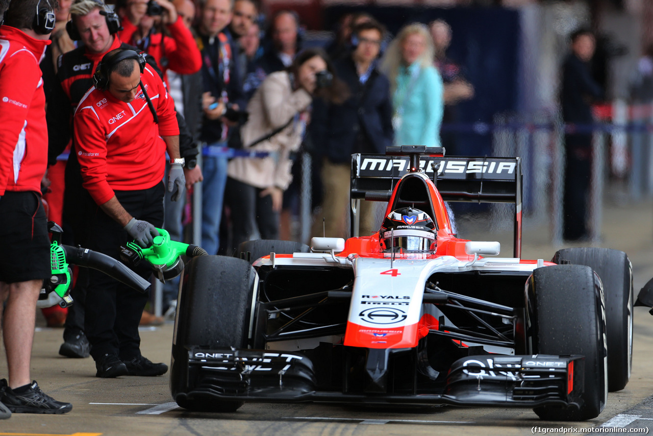 TEST BARCELLONA 13 MAGGIO, Max Chilton (GBR), Marussia F1 Team 
13.05.2014. Formula One Testing, Barcelona, Spain, Day One.