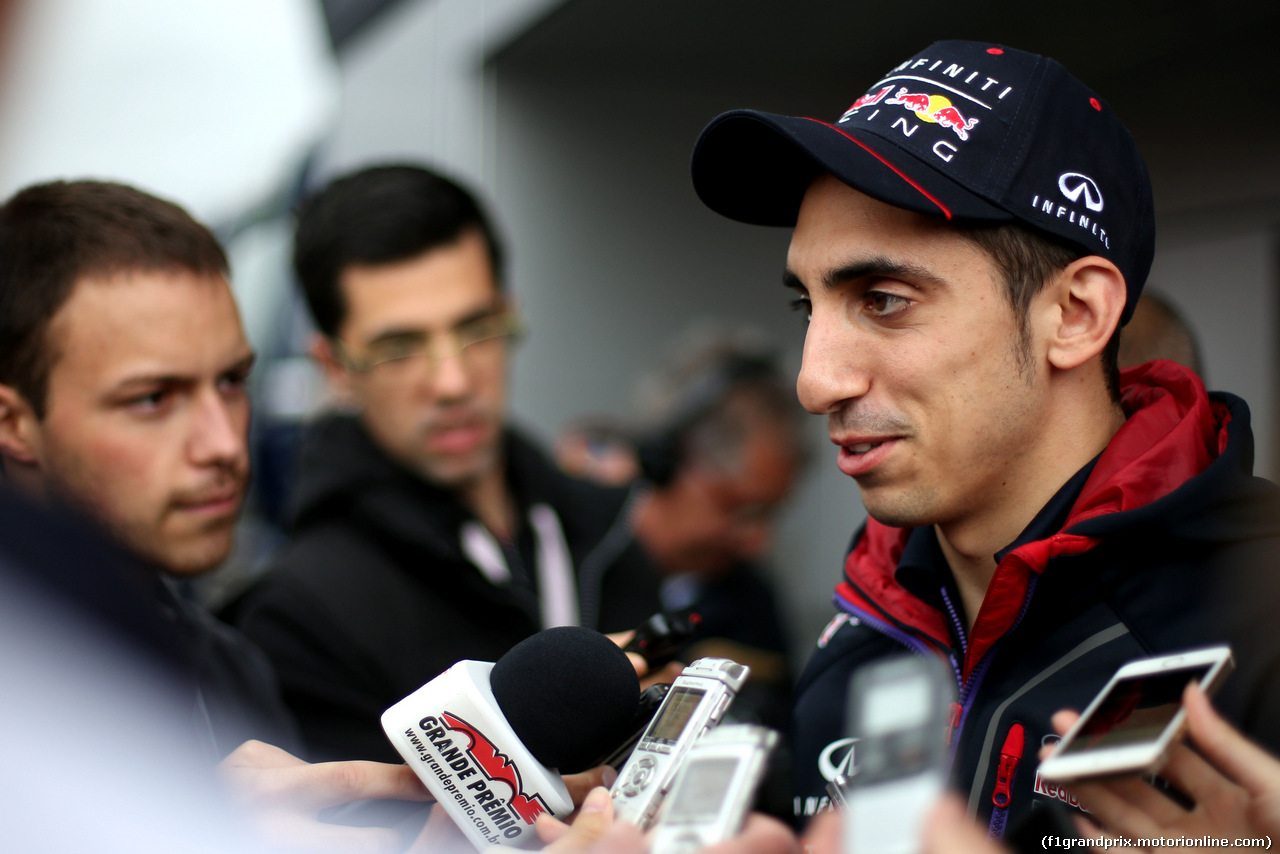 TEST BARCELLONA 13 MAGGIO, Sebastien Buemi (SUI), Third driver, Red Bull Racing   
13.05.2014. Formula One Testing, Barcelona, Spain, Day One.